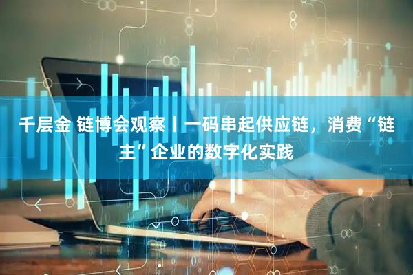 千层金 链博会观察丨一码串起供应链，消费“链主”企业的数字化实践